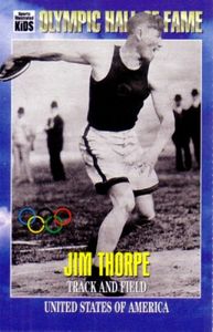 Jim Thorpe Olympic Hall of Fame 1996 Sports Illustrated for Kids card