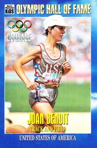 Joan Benoit Olympic Hall of Fame 1996 Sports Illustrated for Kids card