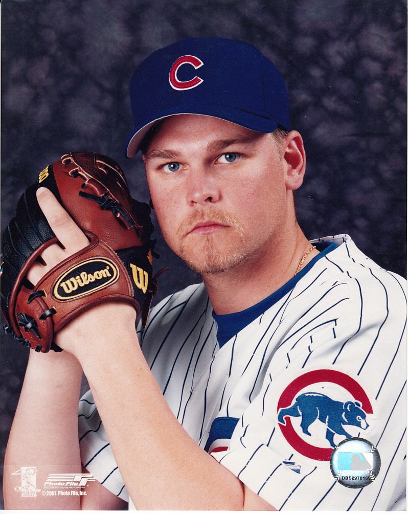 Kerry Wood Chicago Cubs 8x10 portrait photo | AutographsForSale.com