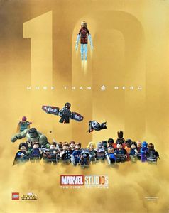 LEGO Marvel Super Heroes 2018 San Diego Comic-Con 16x20 poster
