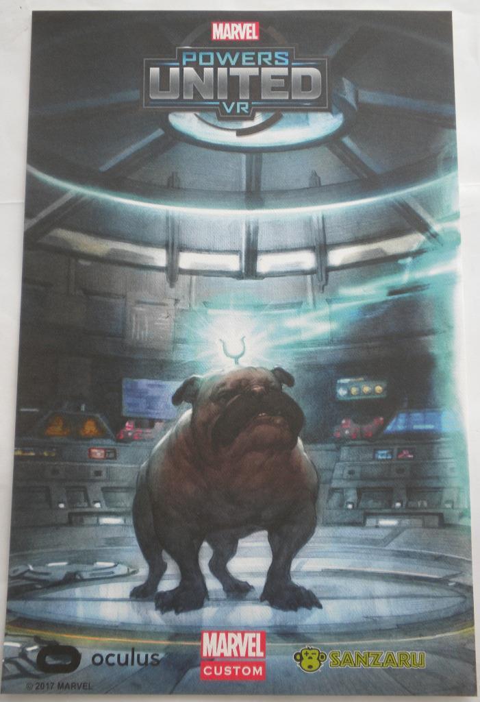 Lockjaw Marvel Powers United VR 2017 ComicCon poster