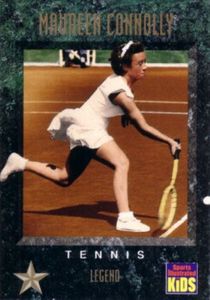 Maureen Connolly 1994 Sports Illustrated for Kids Legends tennis card