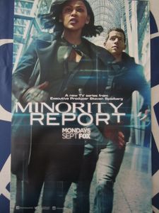 Minority Report 2015 San Diego Comic-Con mini 11x17 inch FOX promo poster (Meagan Good)