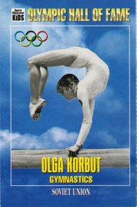 Olga Korbut Olympic Hall of Fame 1995 Sports Illustrated for Kids card