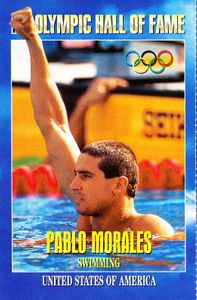 Pablo Morales Olympic Hall of Fame 1996 Sports Illustrated for Kids card