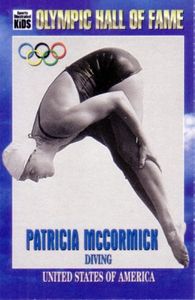 Patricia McCormick Olympic Hall of Fame 1996 Sports Illustrated for Kids card