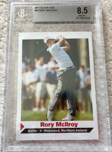Rory McIlroy 2011 Sports Illustrated for Kids golf Rookie Card BGS graded 8.5 NrMt-Mt+