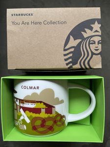 Starbucks 2013 You Are Here Collection Colmar (France) 14 ounce collector coffee mug NEW