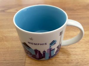 Starbucks 2013 You Are Here Collection Memphis 14 ounce collector coffee mug LIKE NEW