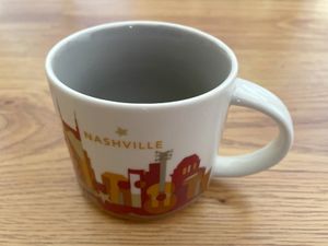 Starbucks 2013 You Are Here Collection Nashville 14 ounce collector coffee mug LIKE NEW