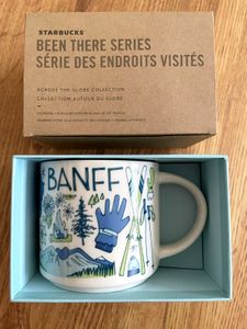 Starbucks 2018 Been There Series Banff 14 ounce collector coffee mug NEW