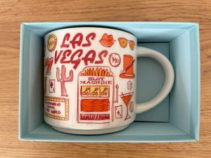 Starbucks 2018 Been There Series Las Vegas 14 ounce collector coffee mug NEW