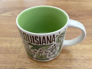 Starbucks 2018 Been There Series Louisiana 14 ounce collector coffee mug LIKE NEW