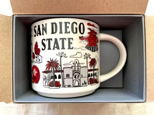 Starbucks 2018 Been There Series San Diego State Campus Collection 14 ounce collector coffee mug NEW