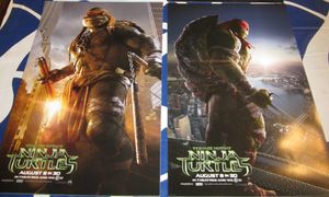 Teenage Mutant Ninja Turtles set of 3 mini 2014 movie posters