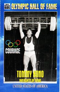 Tommy Kono Olympic Hall of Fame 1995 Sports Illustrated for Kids card