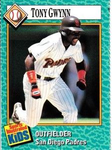 Tony Gwynn San Diego Padres 1989 Sports Illustrated for Kids card