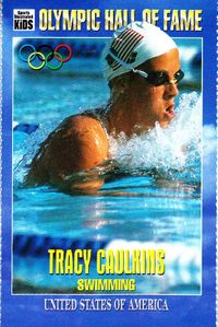 Tracy Caulkins Olympic Hall of Fame 1995 Sports Illustrated for Kids card