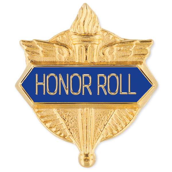 No. 1 Honor Roll Pin Quantity Priced Group Recognition