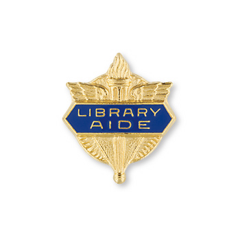 No. 1 Library & Media Center Pin