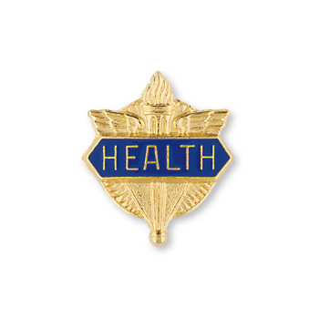 No. 1 Physical Education, Health & Driver's Education Pin