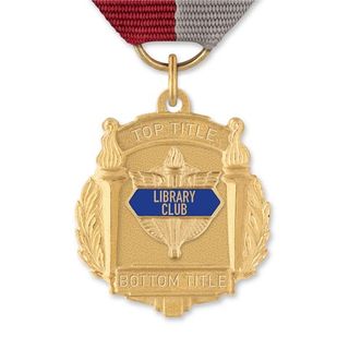 No. 10-1 Library & Media Center Medal
