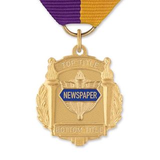 No. 10-1 Newspaper Medal