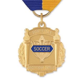 No. 10-1 Soccer Medal