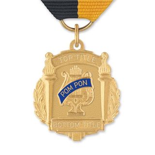 No. 10-2 Pom Pon Medal