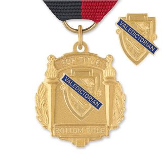 No. 10-588 Graduation Medal & Pin Combo