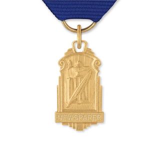 No. 100 Newspaper Medal