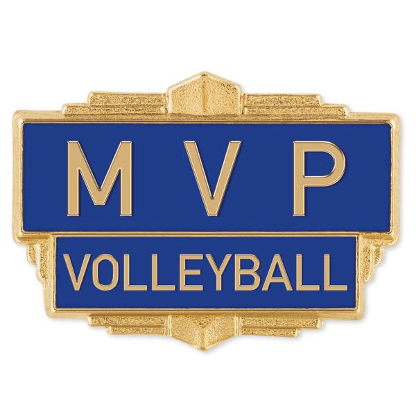 No. 184 M V P Volleyball Pin