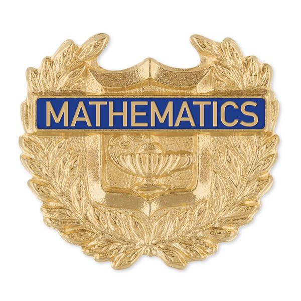 No. 320 Mathematics Pin