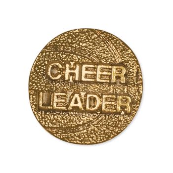 No. 424 Cheerleader Basketball Pin