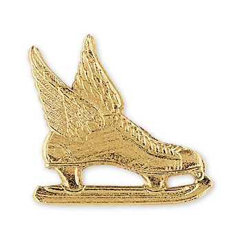 No. 464 Hockey Skate with Wings Pin