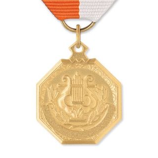 No. 65 Music Lyre Medal