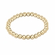 14k Gold Filled 5mm Beaded Bracelet