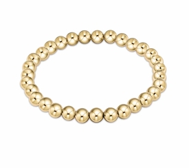 14k Gold Filled 5mm Beaded Bracelet