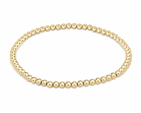 14kt Gold Filled 3mm Bead Bracelet