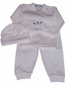 Crown Take Me Home Layette Set, 3 Piece