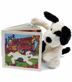 a very busy puppy book by jellycat