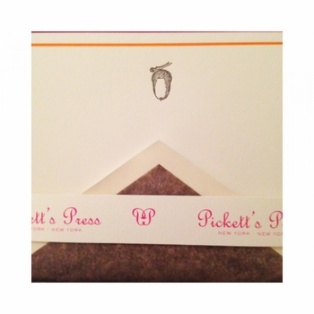 Acorn Note Cards