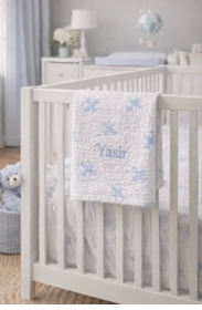 airplane baby blanket