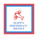 airplane birthday gifts sticker