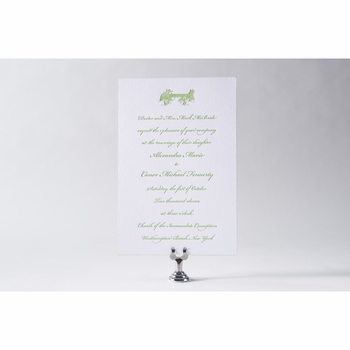alex & conor wedding invitation