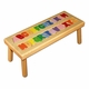 alphabet puzzle stool