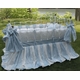amboise crib bedding by lulla smith (custom colors available) <br> (contact us for pricing)