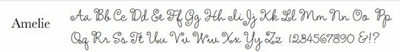 amelie font