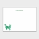 American Shorthair Cat Personalized Kids Stationery