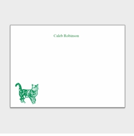 American Shorthair Cat Personalized Kids Stationery